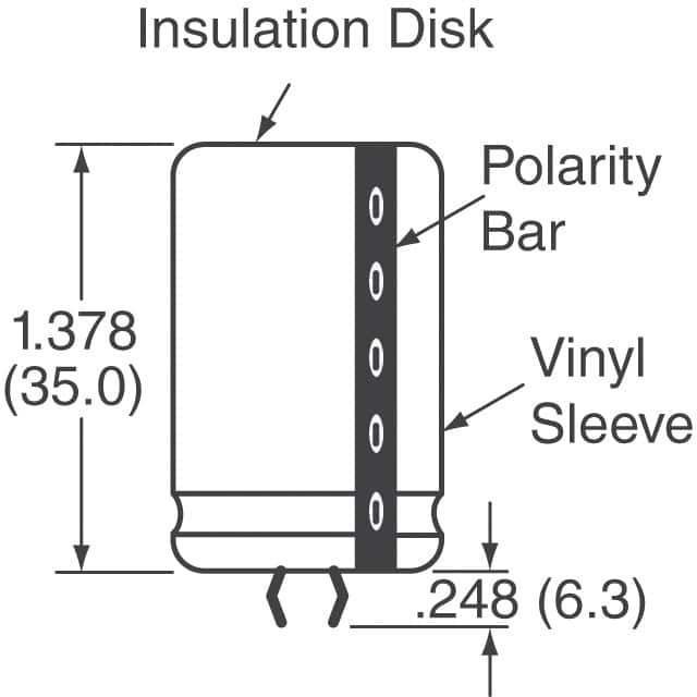 SLPX821M160C5P3 Cornell Dubilier Electronics (CDE)  Condensadores electrolíticos de aluminio